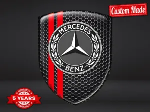 Mercedes Adesivi Lunotto Auto Resistenti Limitati Alta Qualità